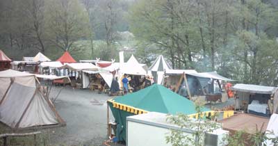 Die H&auml;ndlergasse Blick vom Weg zur oberen Wiese