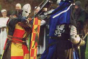 Der Herr von Randerath beim Zweikampf